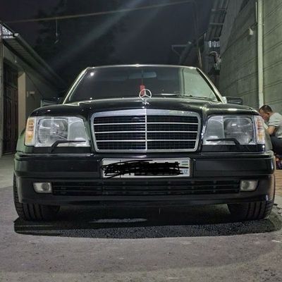 Mercedes w124, сделанный под волчок