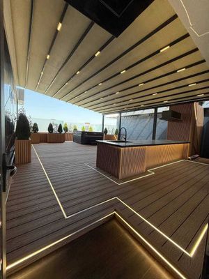 ЖК Gardens. Терраса с видом в парк. Новая квартира