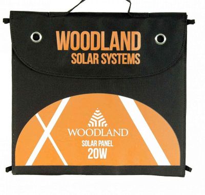 Солнечная панель портативная Woodland Mobile Power 20W 2,1А / 2,5А