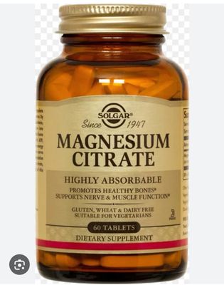 solgar magniy citrate