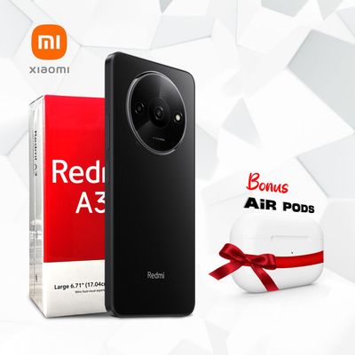 Redmi A3 (4/128) + Bonus ( 1 Год гарантия)