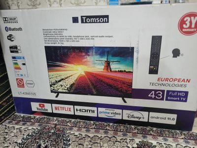 Телевизор новый 43