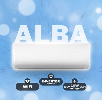 Кондиционер Midea Alba 12 Inverter Quattro + БЕСПЛАТНАЯ УСТАНОВКА!