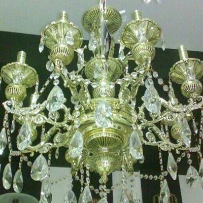 Хрустальная люстра для банкетного зала