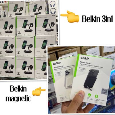 Зарядка безпроводной Belkin magsafe charger 3in1.Belkin magnetic