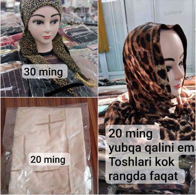 ayol va qizlarimiz uchun sifatli boʻlgan roʻmollar