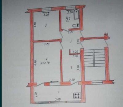 Продается СВОЯ 2/4/4 квартира, городской населенный пункт Майский