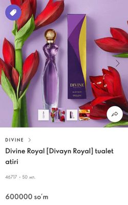 Divine Royal 260 000 сум. Доставка бор. Наличида бор