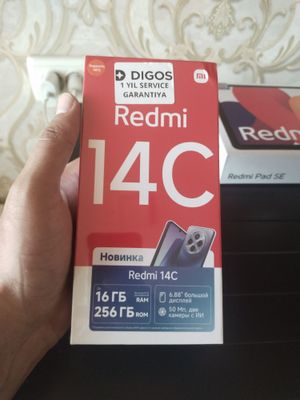 Redmi C14 8gb 256gb hotirali yengi