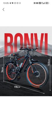 Velosiped BONVI sotiladi yengi 1 haftali dastafka uchun yahwi baquvat