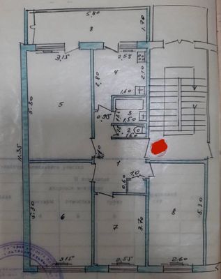 Карасу 1 Продается квартира 4/2/4 балкон 2*6 можно под ипотеку