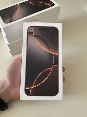 I phone 16 pro max 256gb