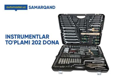 Instrumentlar to'plami 202 dona