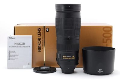 Объектив Nikon AF-S NIKKOR 200-500mm f/5.6E ED VR