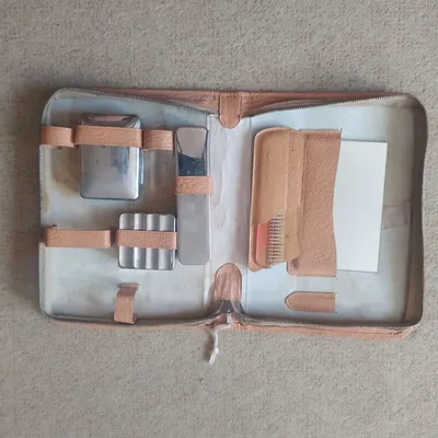 несессер бритвенный косметический набор чехол футляр