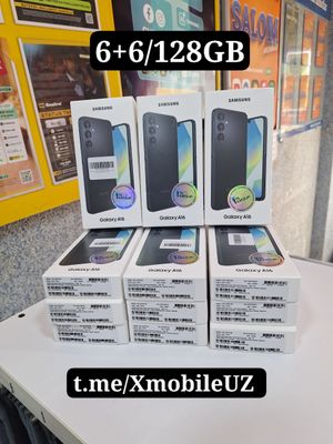 Samsung A16 6+6/128GB, yangi karobka