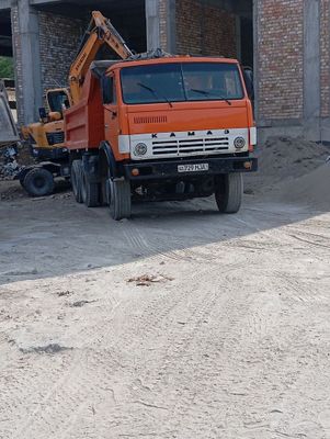 Kamaz dastavka Klenes sheben Chinoz qum gʻisht tokent shahar viloyat