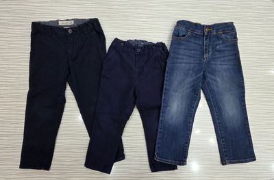 Брюки H&M и джинсы Oshkosh на мальчика 2-4 года