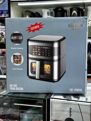 Uakeen 10л Аэрогриль 2 тэна, Air fryer