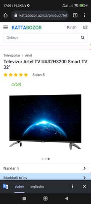 Artel smart tv 32