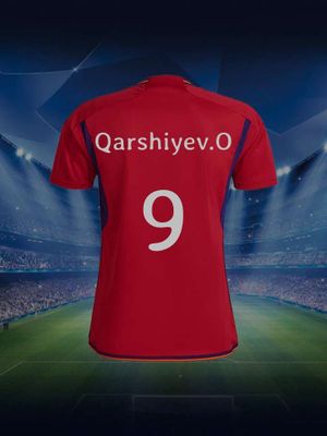 Futbol formalari bor yozib berish hizmati bilan