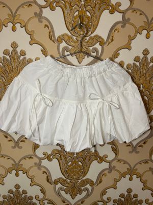 белая пышная юбка
