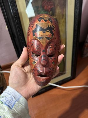 Африканские маски деревянные