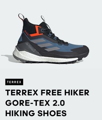 Трекинговые ботинки Adidas Terrex Free Hiker gore-tex 2.0