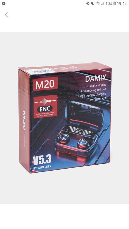 Наушники Bluetooth TWS M20 Наушники Bluetooth TWS M20