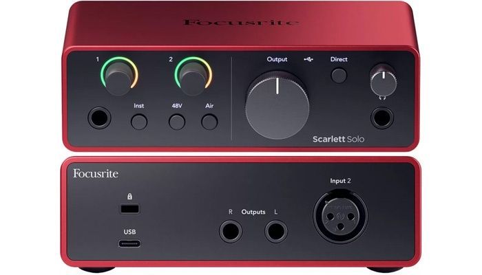 focusrite scarlett solo 4th