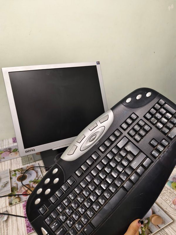 Logitech Cordless MX Duo и монитор BenQ 100.000som