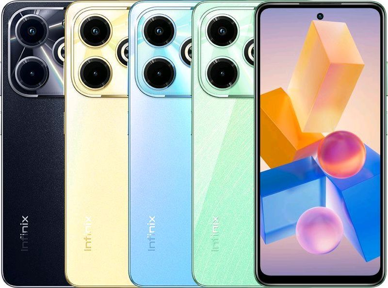 Смартфоны Infinix Hot 40i, 8/128 GB. Смартфоны Infinix Hot 40i, 8/128 GB.