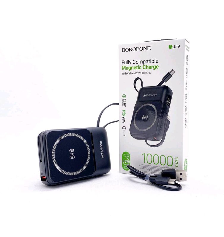 Power Bank Borofone Magsafe BJ59 10000mAh Power Bank Borofone Magsafe BJ59 10000mAh