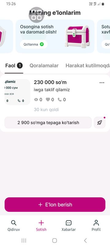 Ishga taklif qilamiz Ishga taklif qilamiz