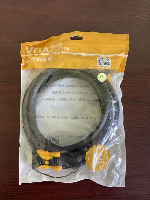 VGA кабель новый 3м VGA кабель новый 3м