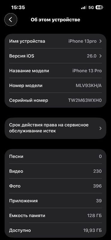Iphone 13 pro 128gb