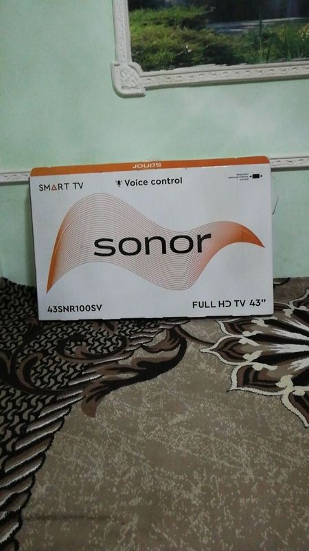 Sonor телевизор сатылады 43 лик смарт Ютуб ашады уайфай жлганады пакет