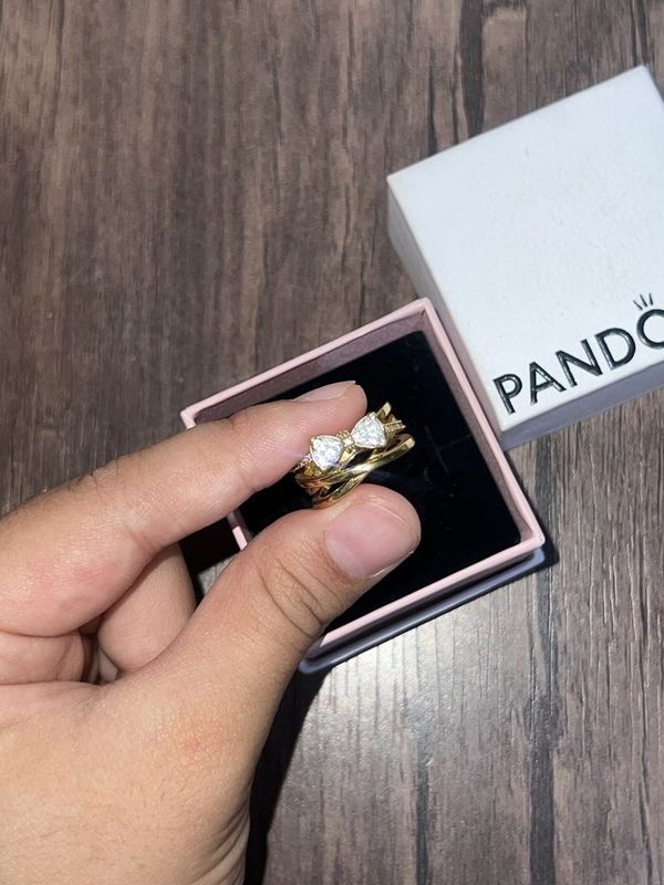 Pandora кольцо 16размер Pandora кольцо 16размер