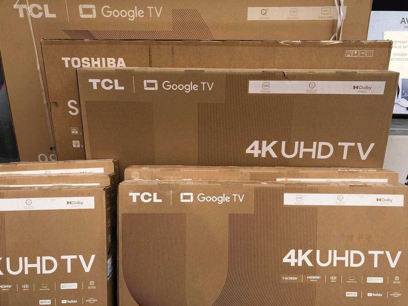 Телевизор TCL 55\65\75 Смарт Тв Телевизор ТСЛ Гарантия+Доставка