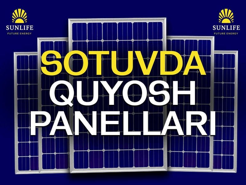 Quyosh panel va Invertorlar | Deye,Jinko, INVT, Eco Energy 580W 625W