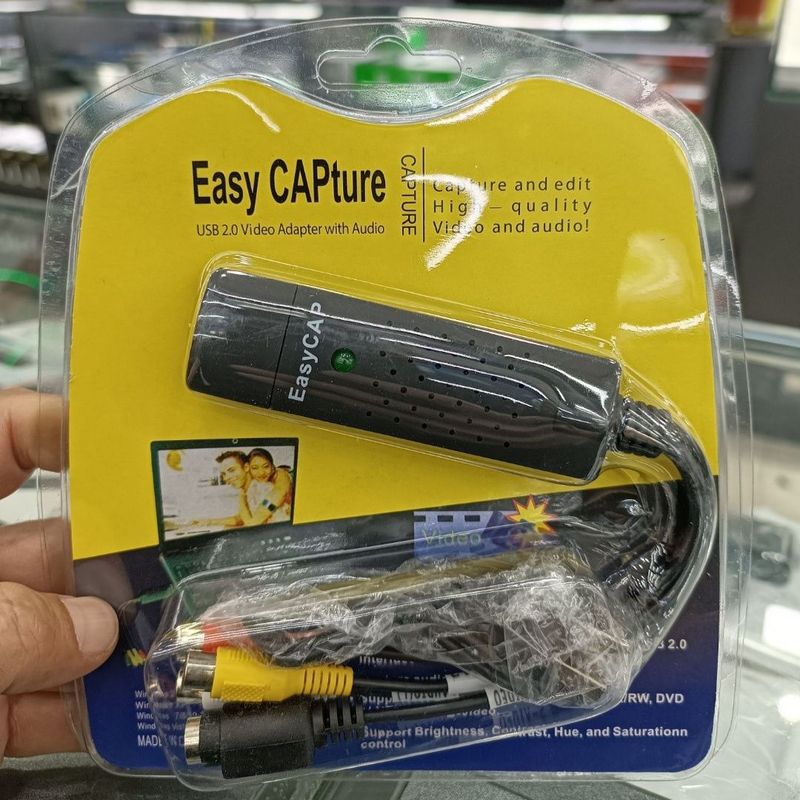 Easy CAP, Видео захват/ Video capture, VHS to USB. Videomontaj Видеом