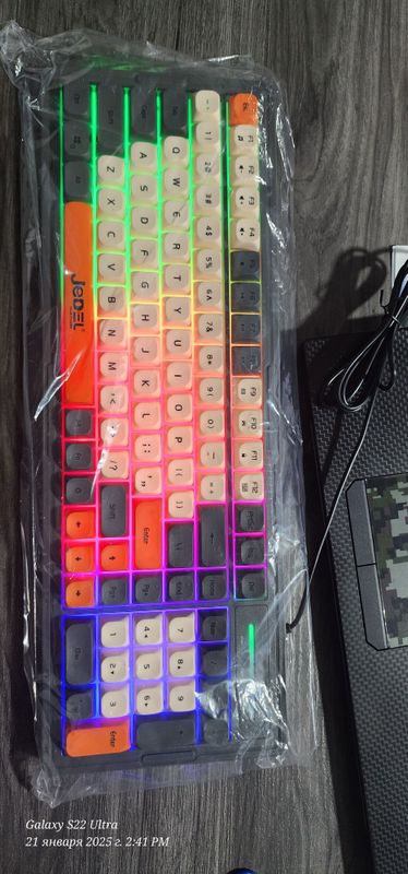 Клавятура RGB. Мембрана