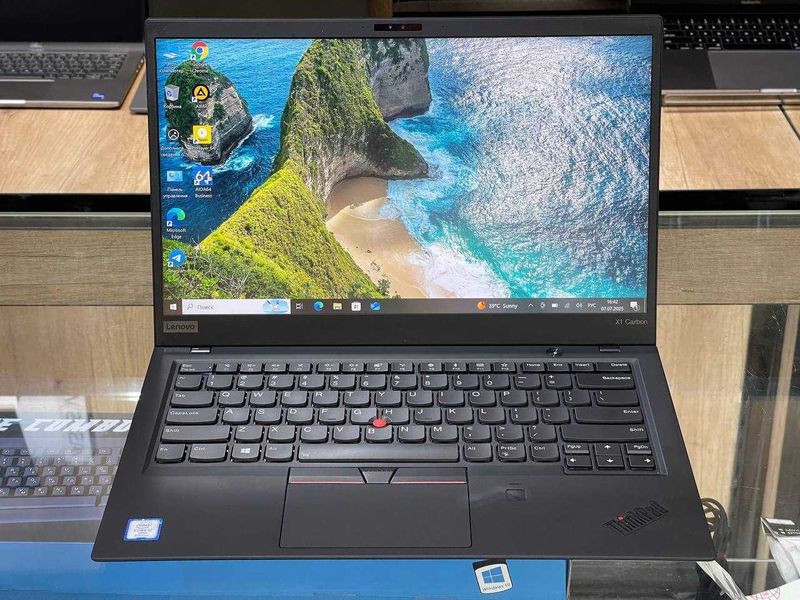 Lenovo ThinkPad X1 Carbon Gen 6 Core i7-8650U ram 16 ssd 512 сенсорный