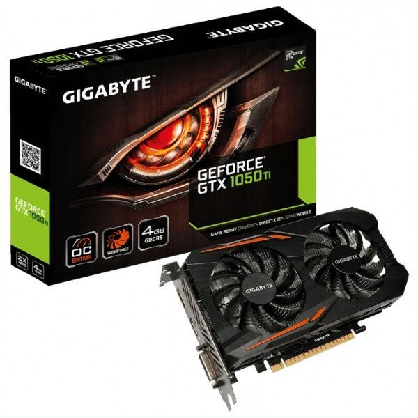 Gigabyte GeForce GTX 1050ti WINDFORCE 4GB DDR5 ideal Gigabyte GeForce GTX 1050ti WINDFORCE 4GB DDR5 ideal