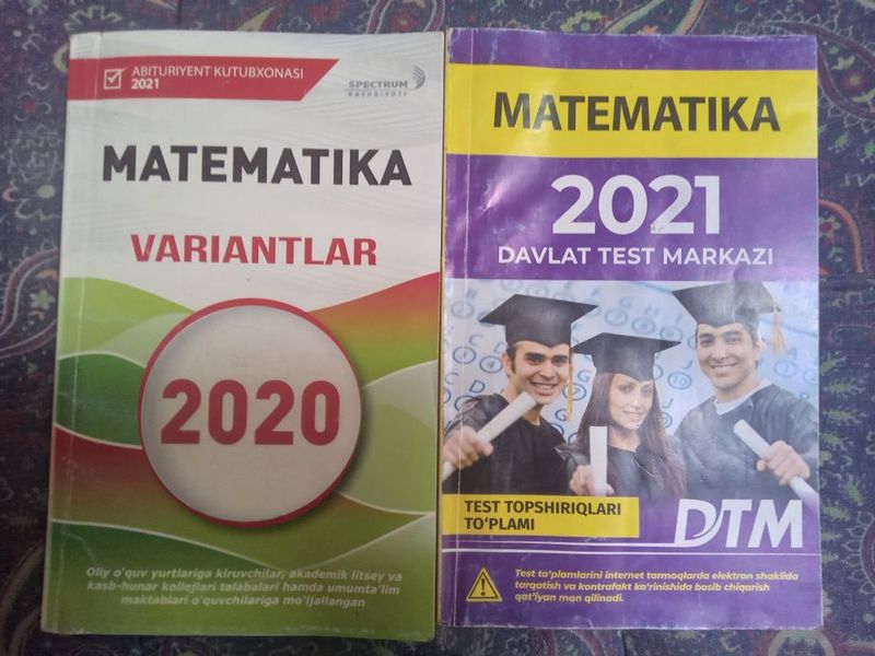 Matematikadan test kitoblar Matematikadan test kitoblar
