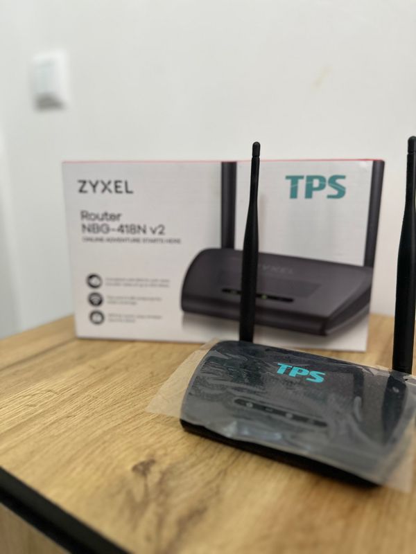Wi-Fi Router Zyxel NBG-418N v2 (TPS) Wi-Fi Router Zyxel NBG-418N v2 (TPS)