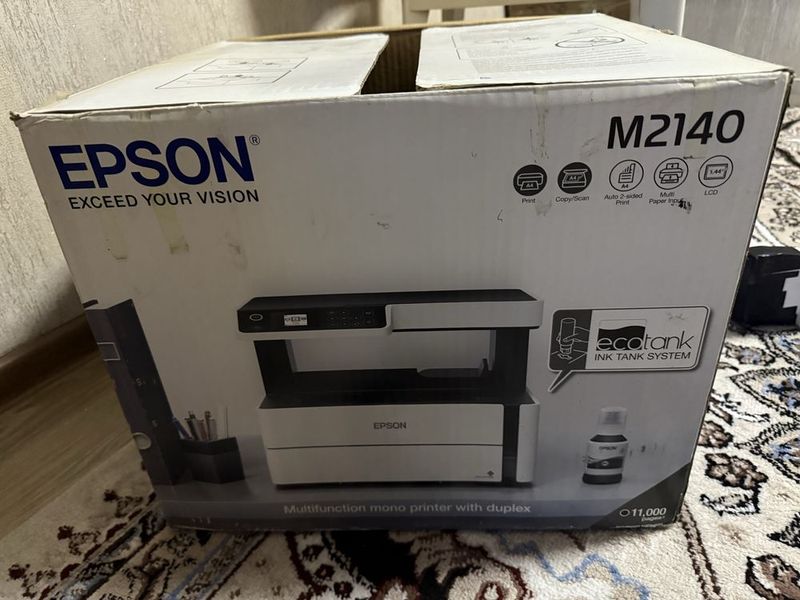 Epson m2140 printer skaner ikki tomonama pechat
