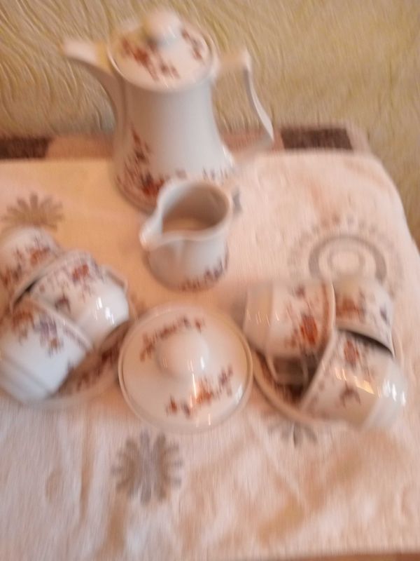 Новый кофейный сервиз. Новый кофейный сервиз.