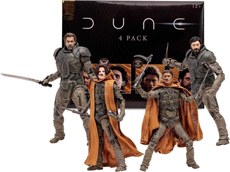 McFarlane Toys - Дюна: Часть 2 Гурни Халлек Пол Атрейдес Чани Стилгар McFarlane Toys - Дюна: Часть 2 Гурни Халлек Пол Атрейдес Чани Стилгар
