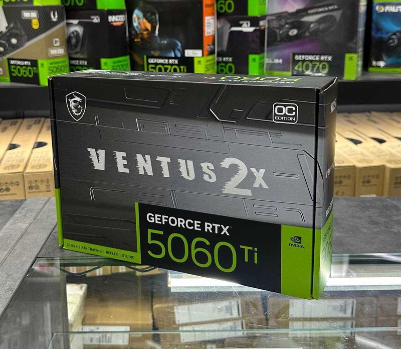 Видеокарта MSI GeForce RTX™ 5060 Ti 8G VENTUS 2X OC PLUS